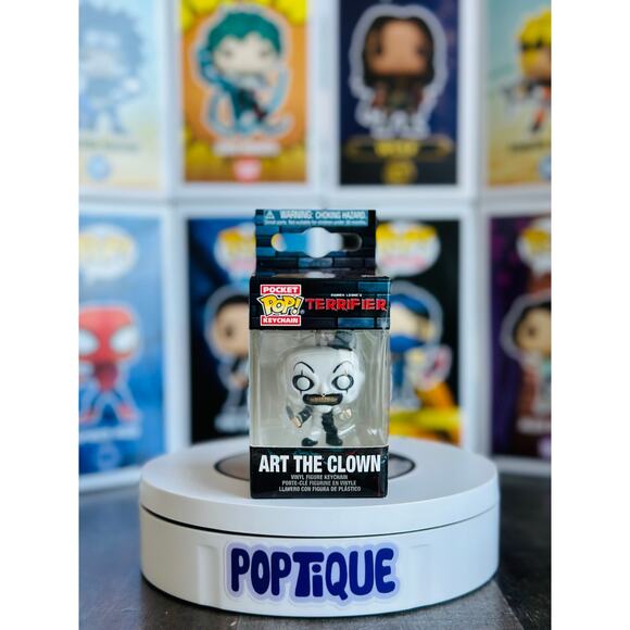 Terrifier Art the Clown Funko Pocket Pop! Key Chain - Picture 1 of 4
